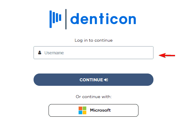 اسم مستخدم Denticon