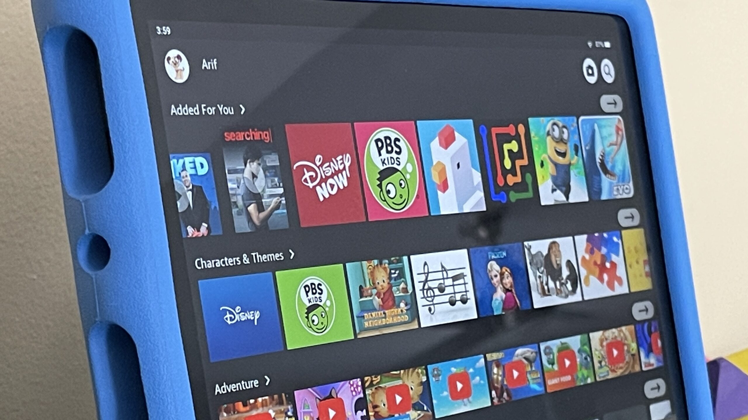 مراجعة Amazon Fire HD 10 Kids