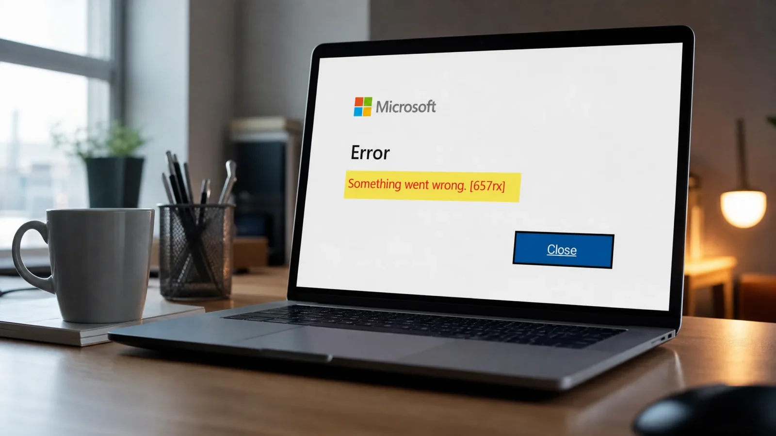 خطأ تسجيل الدخول 657rx في Microsoft 365: حل مشكلة "حدث خطأ ما"