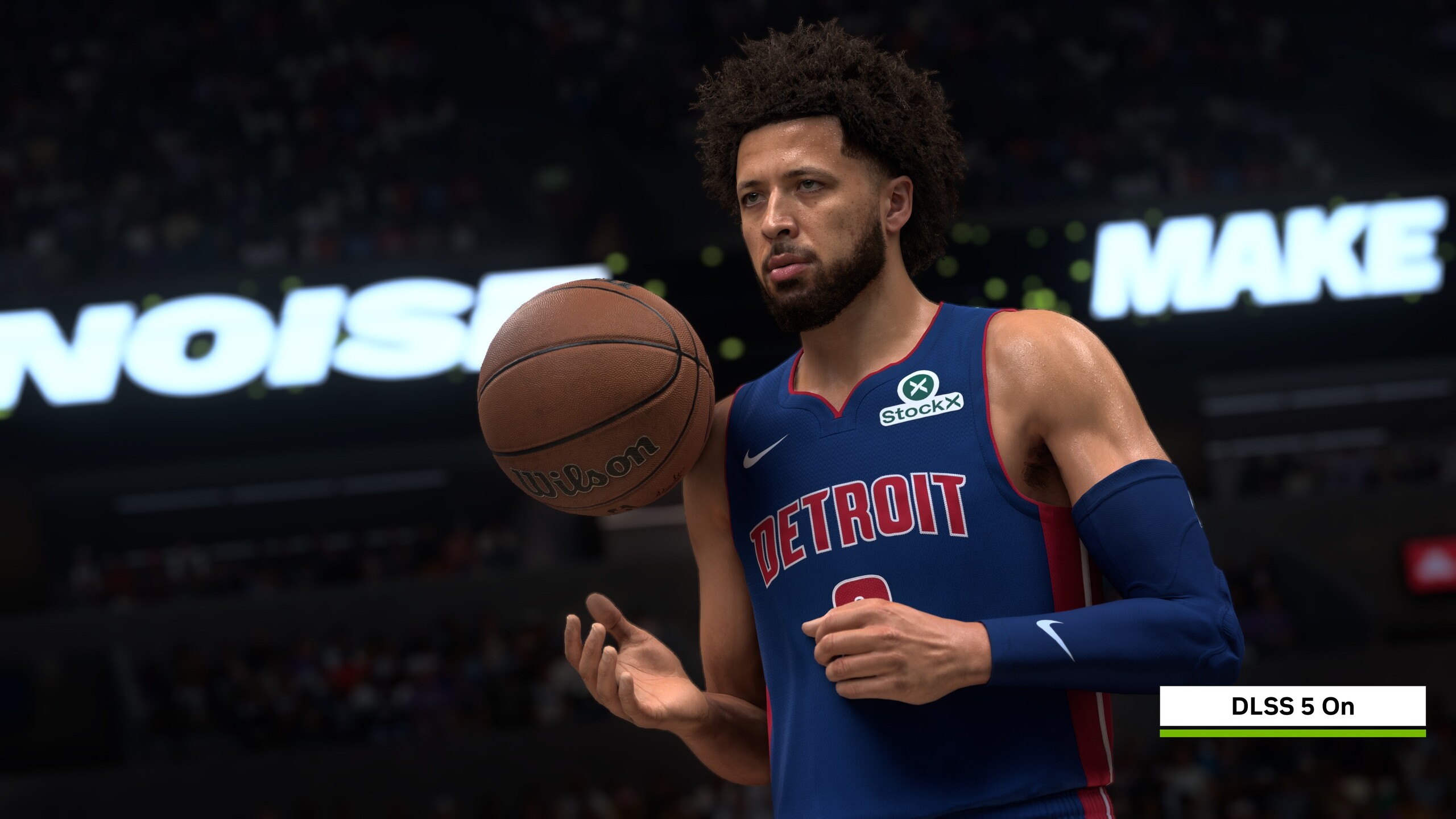 DLSS 5 قيد التشغيل في NBA 2K27