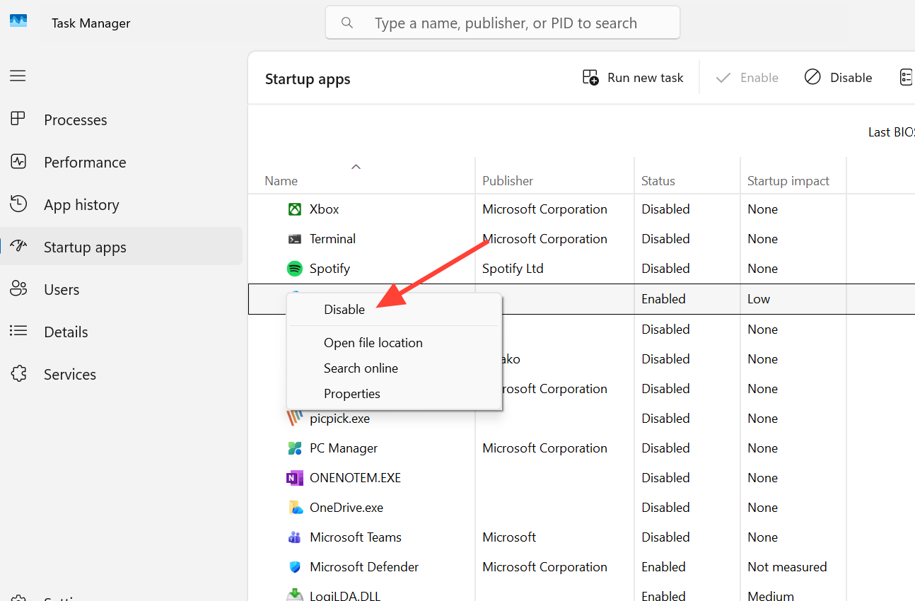 شاشة موجه الأوامر تعرض نجاح تثبيت Cross Device Experience Host