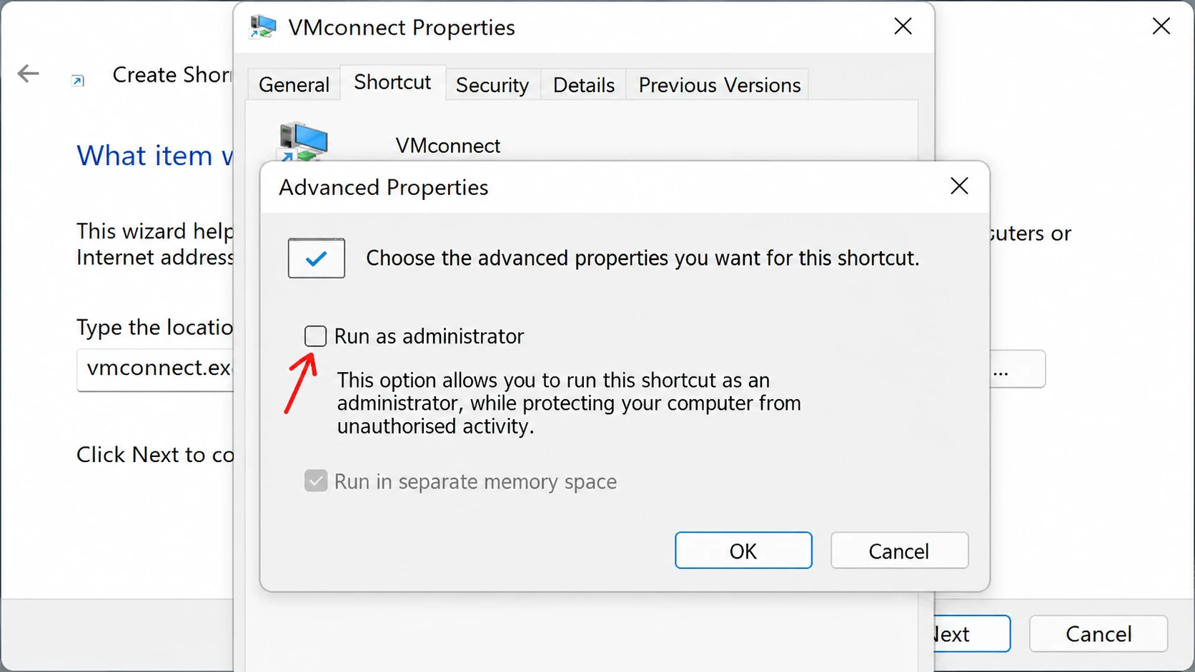 كيفية إنشاء اختصار لسطح المكتب لجهاز Hyper-V الافتراضي