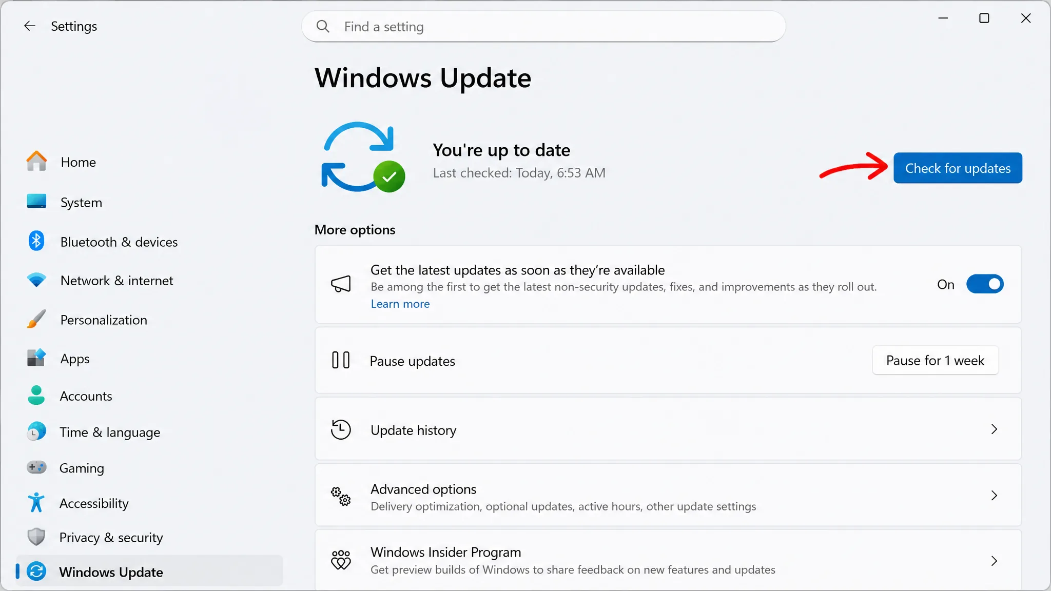 تثبيت إصدار Windows 11 التجريبي
