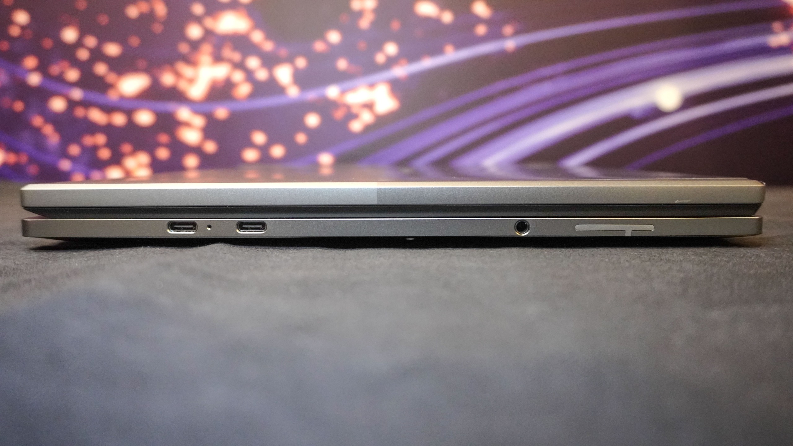 المنافذ الجانبية للابتوب Lenovo Project Swan التجريبي في معرض IFA 2026
