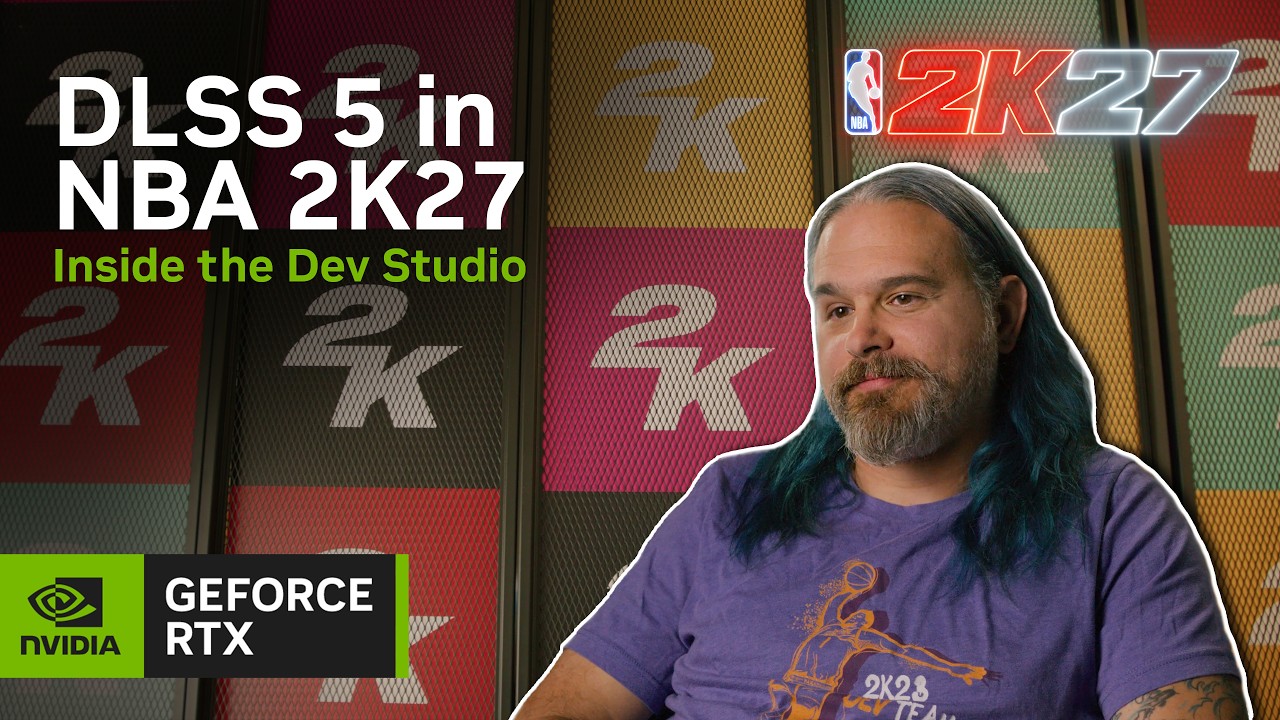 DLSS 5 في NBA 2K27 | من داخل استوديو المطورين - YouTube