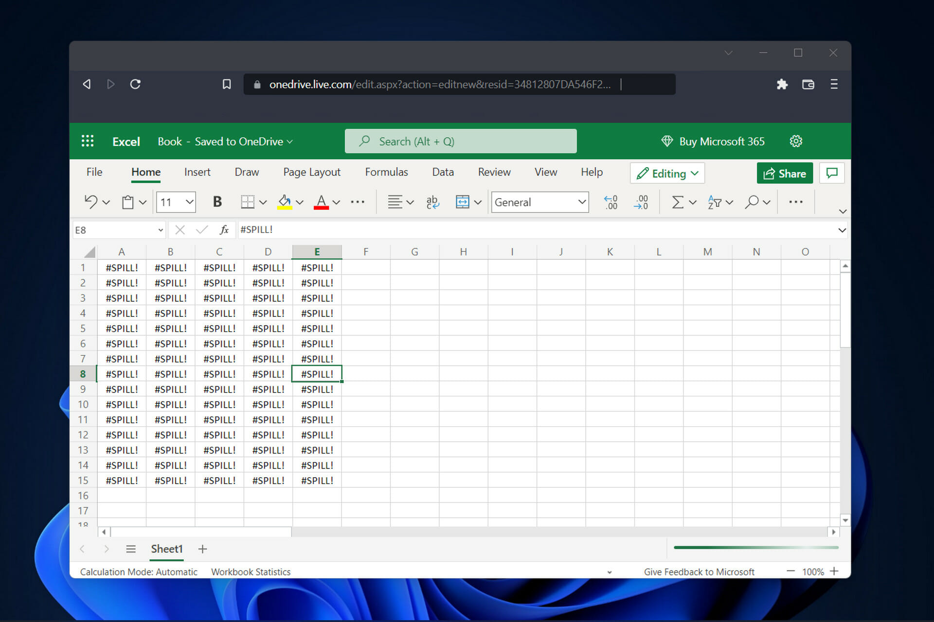 خطأ Spill في Excel: ما هو وكيفية إصلاحه بخطوات بسيطة