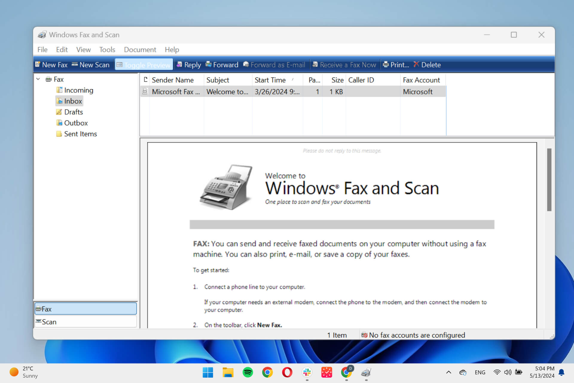 أعد Windows Fax and Scan: إليك الطريقة