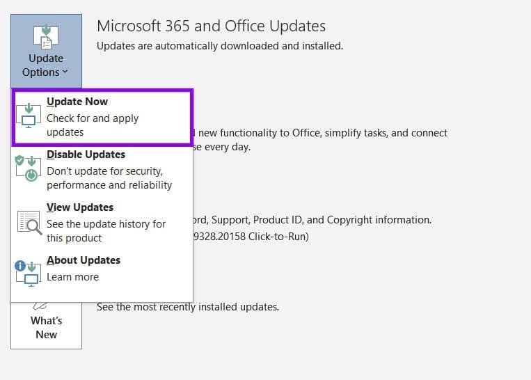 Outlook الرموز التعبيرية والتفاعلات لا تعمل؟ إليك ما يجب فعله 4