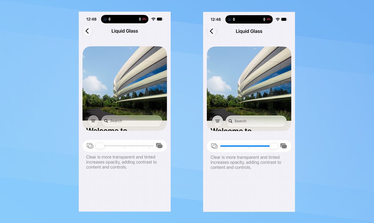 لقطة شاشة من iOS 27.