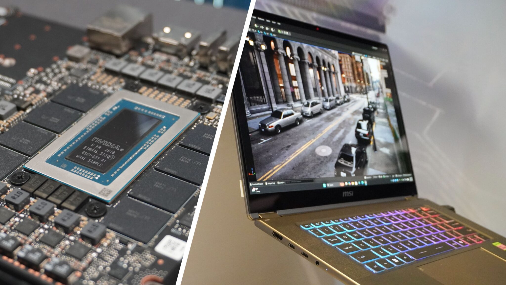 اختبرت لابتوب Nvidia RTX سبارك: هل يتساوى أداؤه متصلاً ومنفصلاً عن الشاحن؟