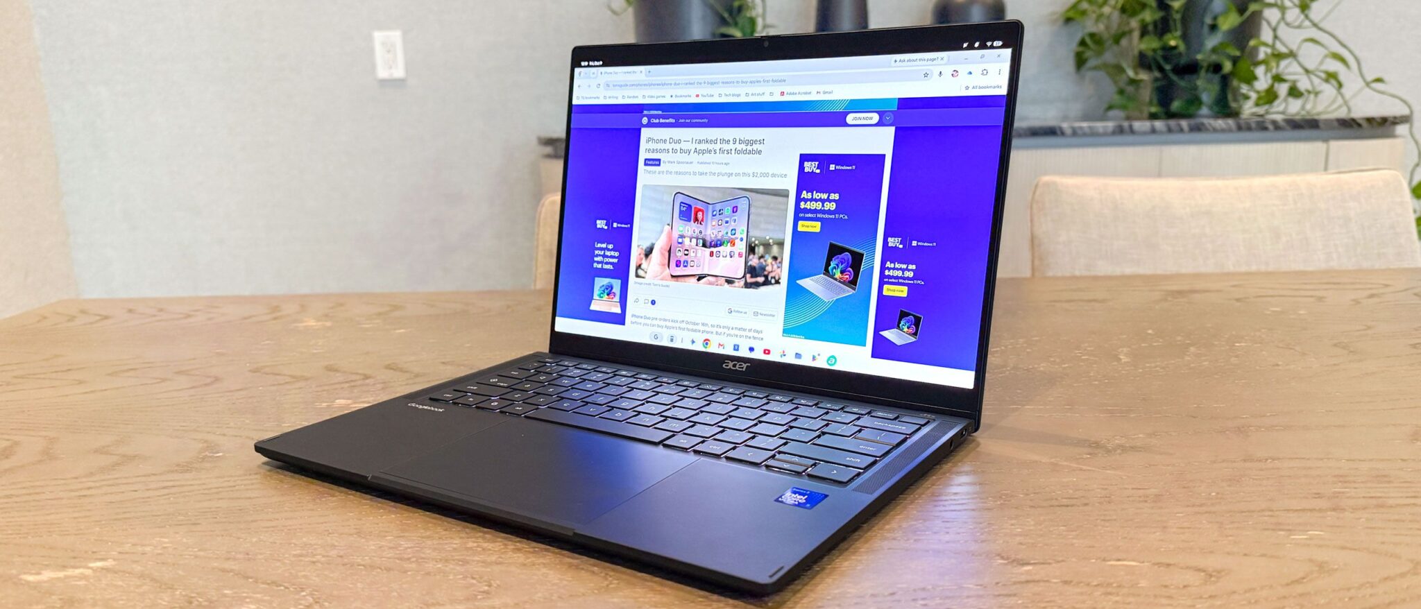 Acer Googlebook 14: لابتوب 2 في 1 مبهر، لكن عيب واحد يحد من روعته