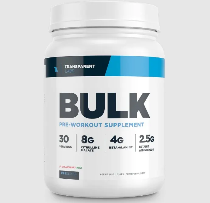 Transparent Labs Bulk Pre-Workout Supplement