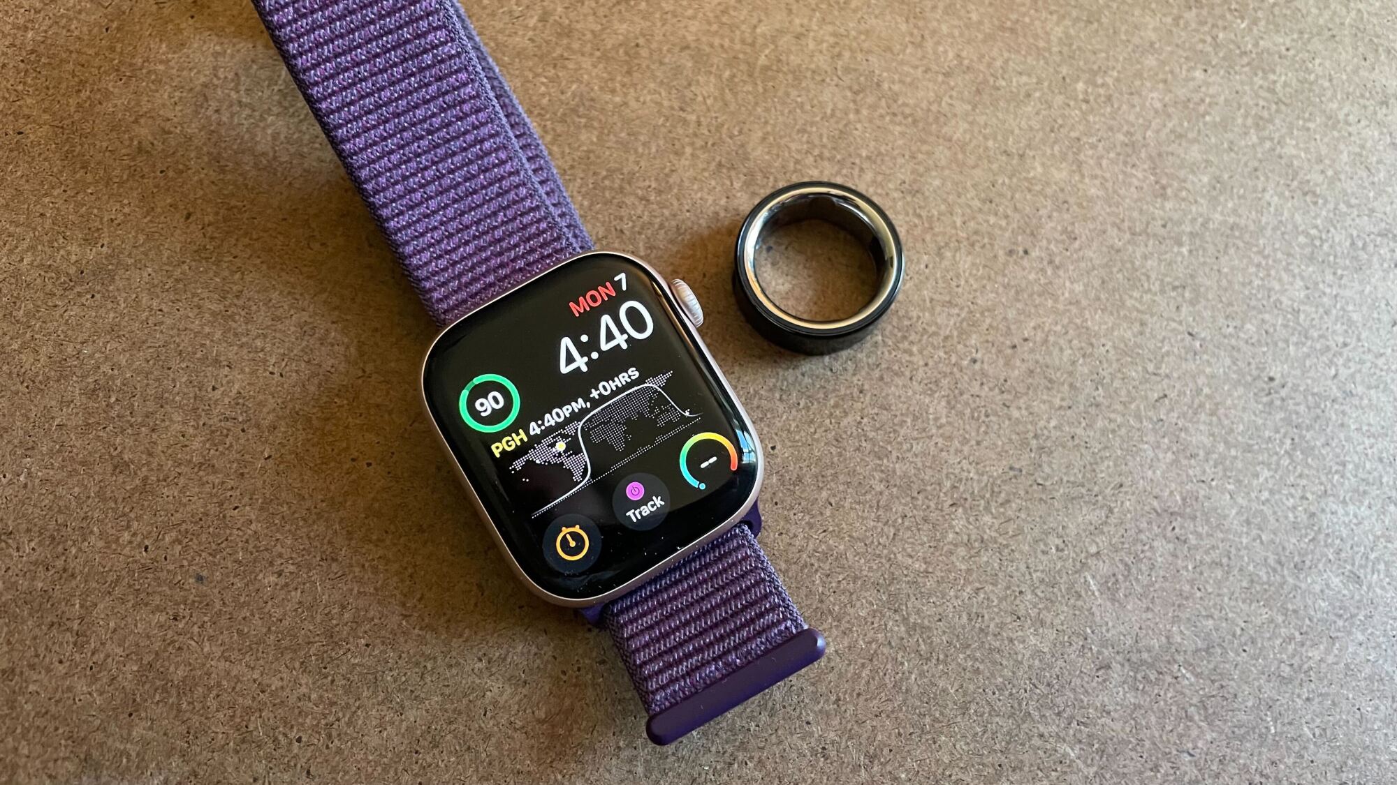 Apple Watch and Oura Ring