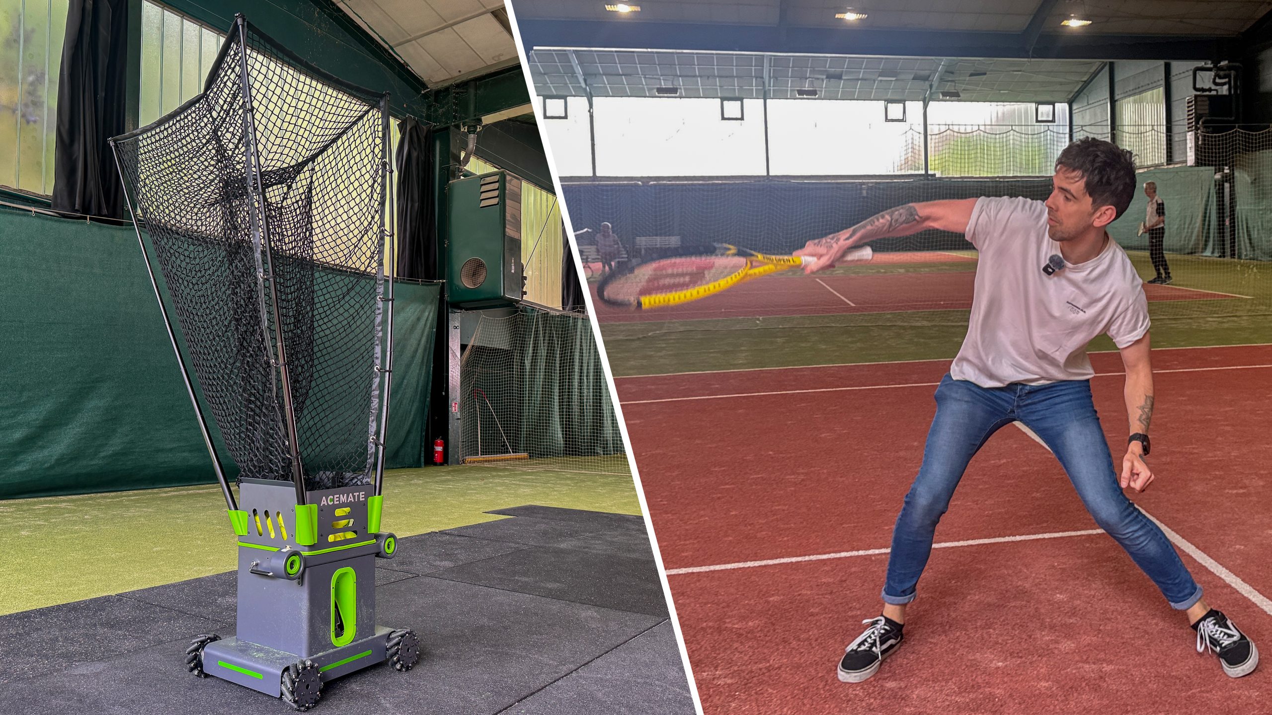 تجربتي في مباراة تنس ضد روبوت: جهاز Acemate المدعوم بالذكاء الاصطناعي سحقني تمامًا – مراجعة من Tom's Guide