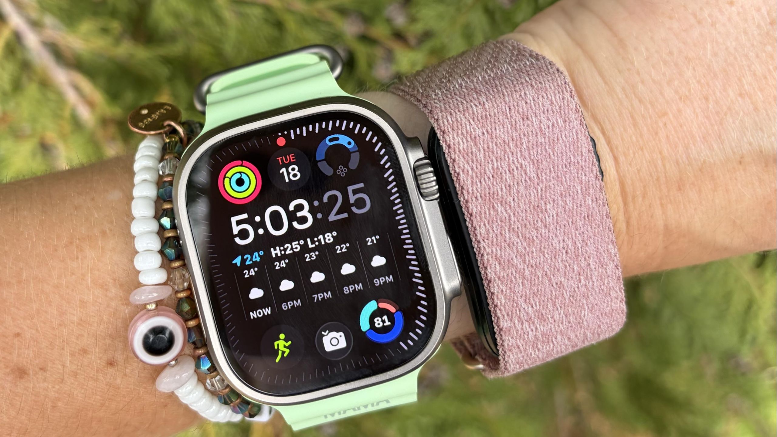 12,000 خطوة: Apple Watch Ultra 3 (9) ضد Garmin Cirqa (9)