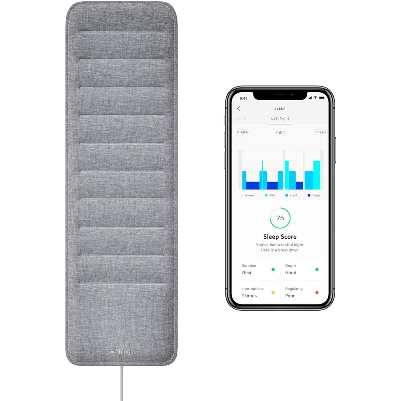 حصيرة Withings لتتبع النوم