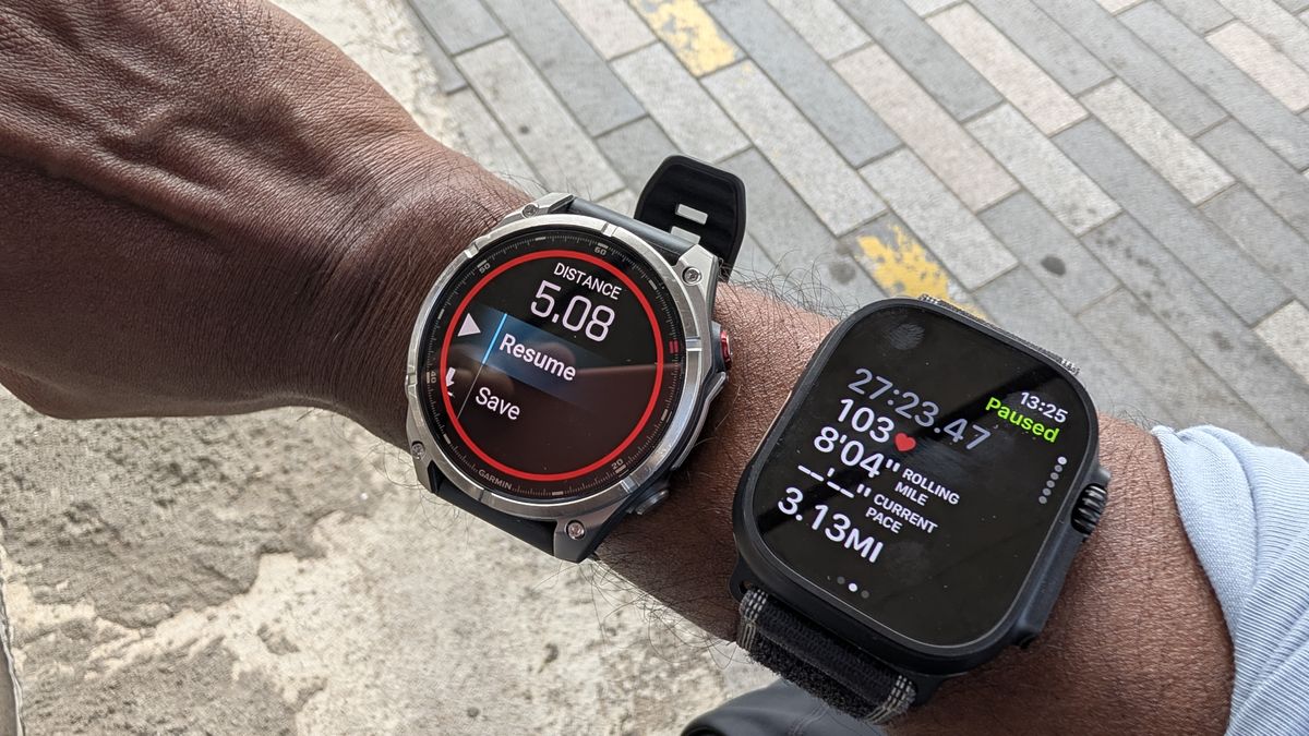 اختبار GPS لساعة Google Pixel Watch 5