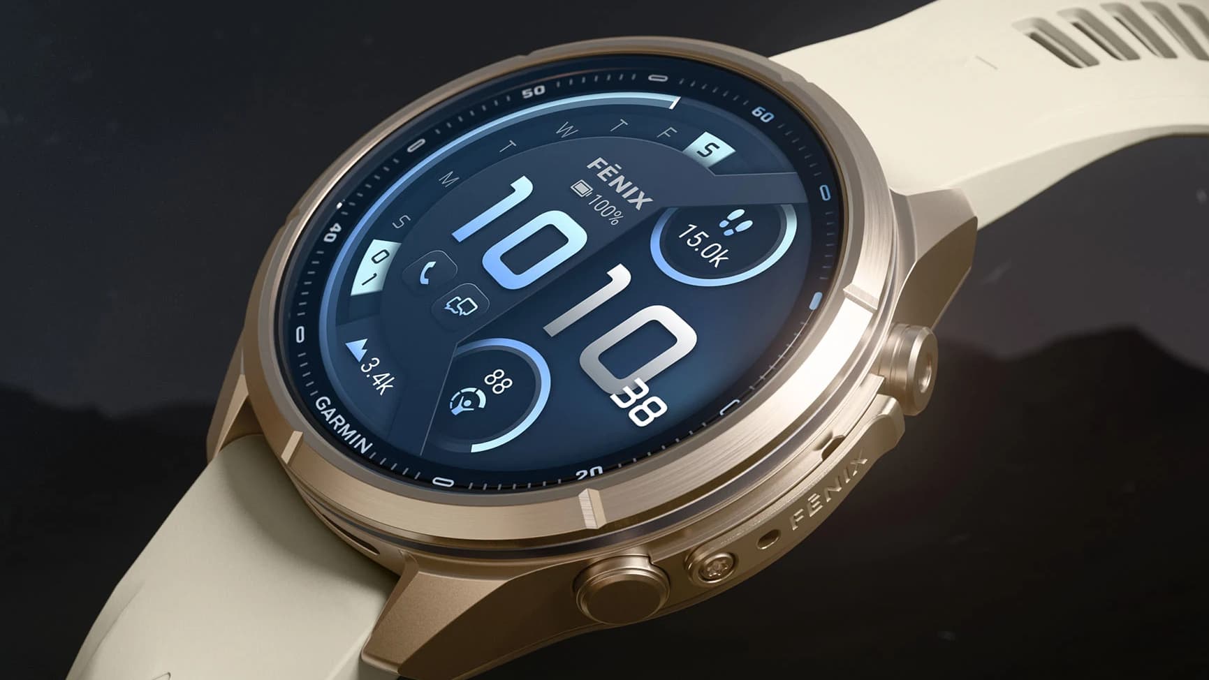 ساعة Garmin Fenix 9 Pro الذكية.