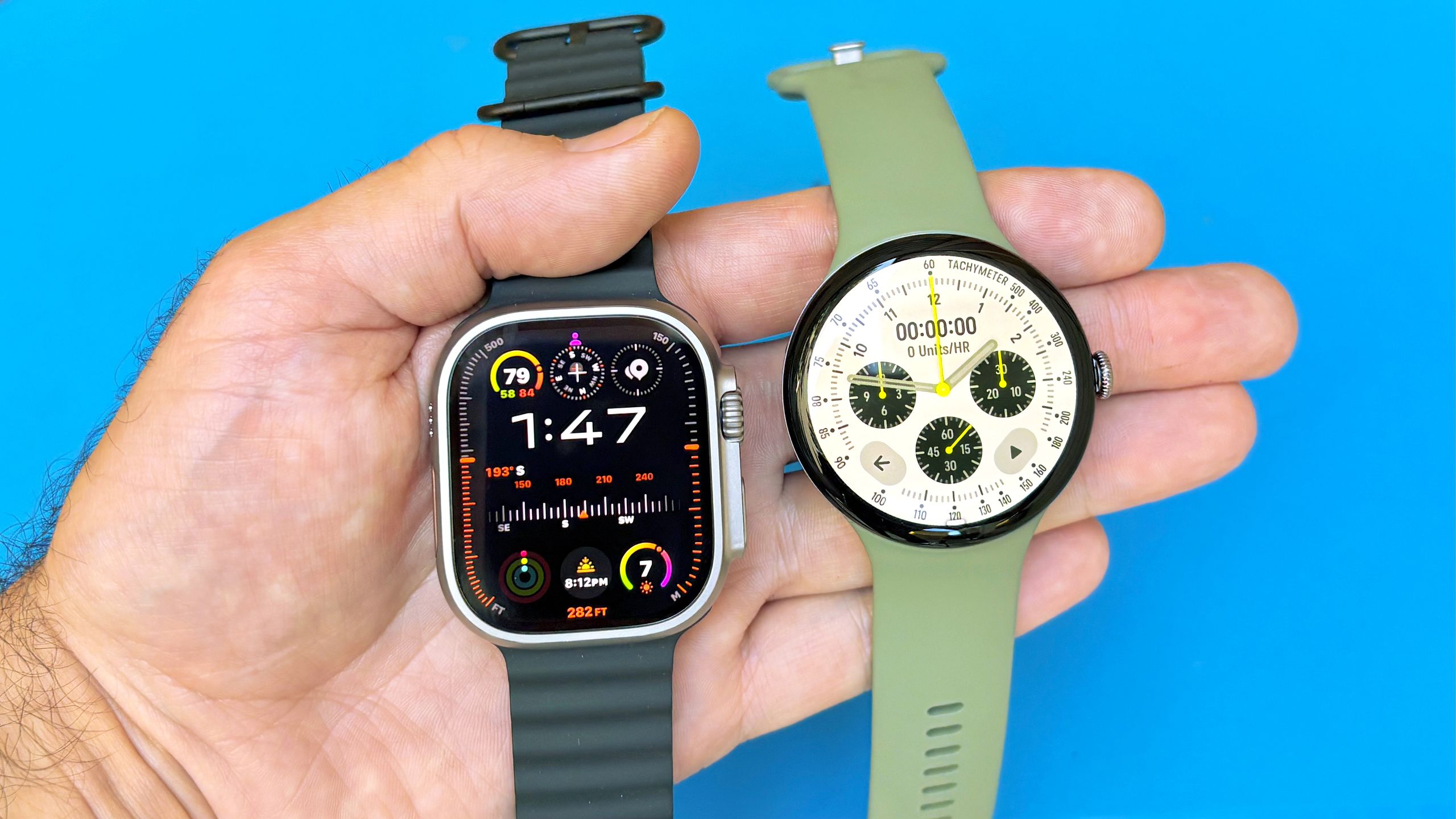 Test di 7 miglia: Apple Watch Ultra 3 contro Pixel Watch 5... La differenza è minima!
