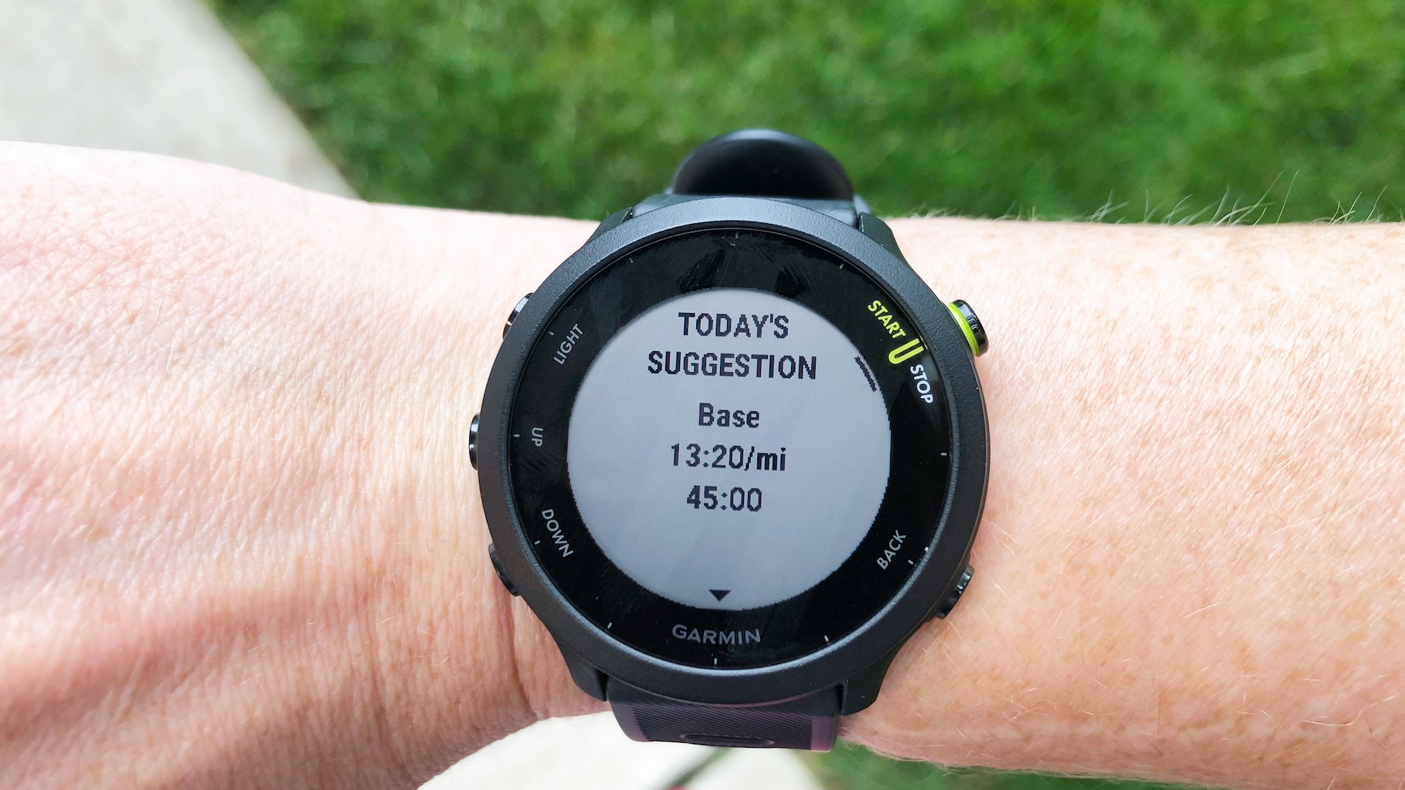 مراجعة Garmin Forerunner 55