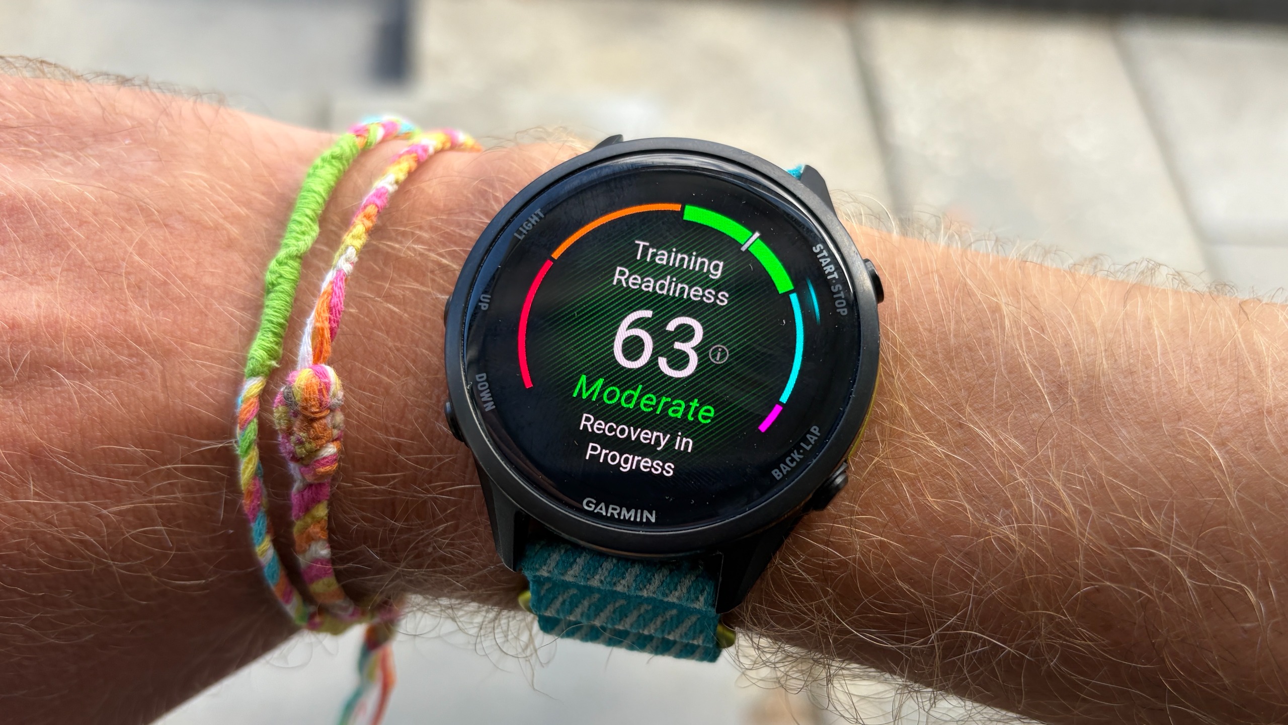 Bereitschaftsfunktion im Garmin Forerunner 970