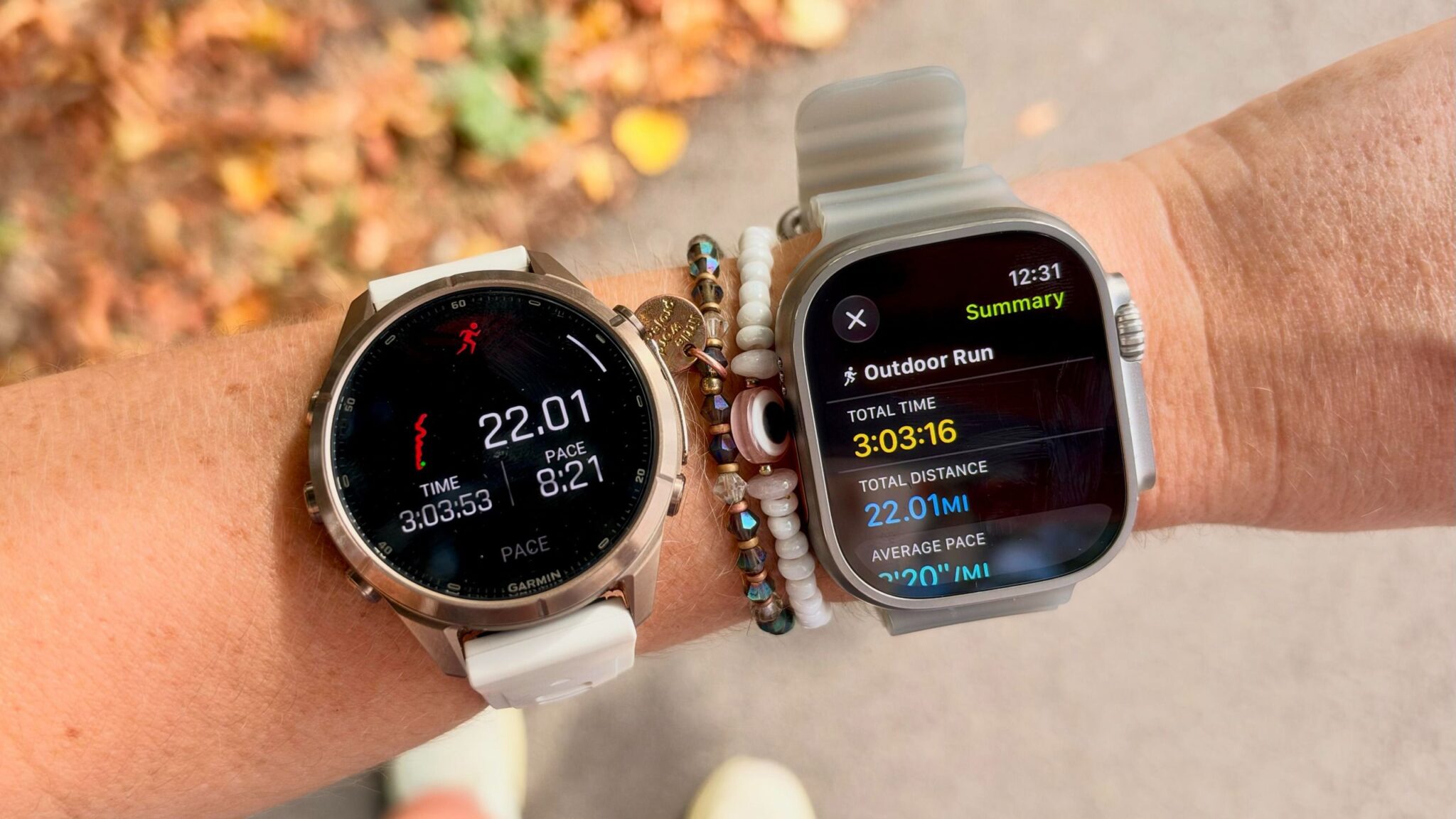 مقارنة 10,000 خطوة: Apple Watch Ultra 4 و Garmin Fenix 9 Pro.. النتيجة مفاجئة!